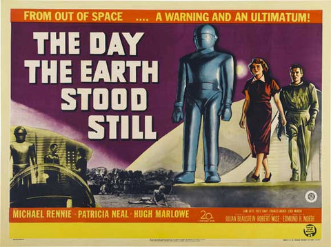 The Day The Earth Stood Still 30 x 40 Movie Poster UK - Style B