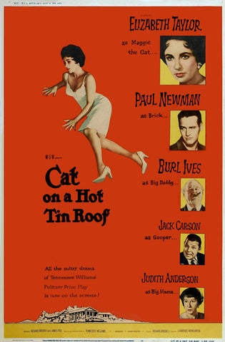 Cat On a Hot Tin Roof 11 x 17 Movie Poster - Style E