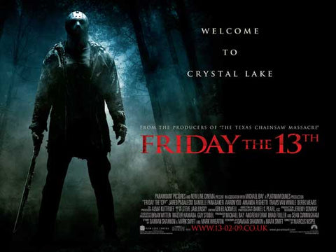 Friday the 13th 30 x 40 Movie Poster UK - Style A