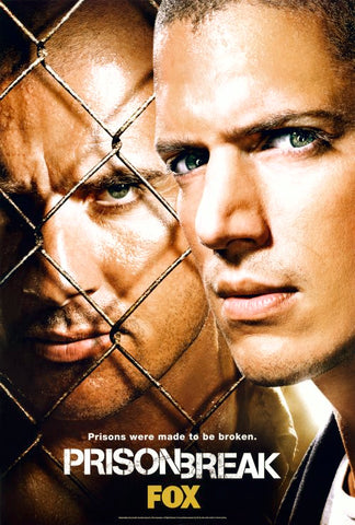 Prison Break (TV) 27 x 40 TV Poster - Style E