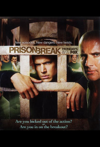 Prison Break (TV) 11 x 17 TV Poster - Style I