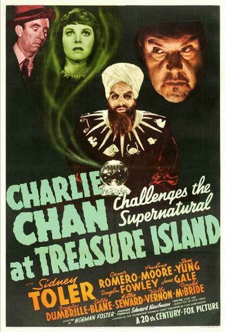 Charlie Chan at Treasure Island 11 x 17 Movie Poster - Style A