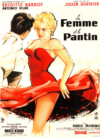 Femme et le pantin, La 11 x 17 Movie Poster - French Style A