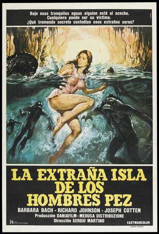 Island of the Fishmen 27 x 40 Movie Poster - Argentine Style A