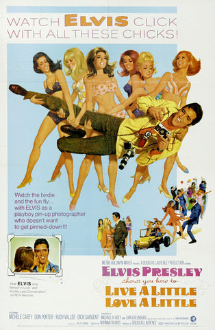 Live a Little, Love a Little 27 x 40 Movie Poster - Style B