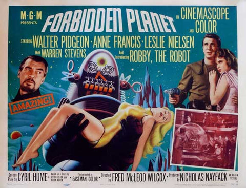 Forbidden Planet 11 x 14 Movie Poster - Style C