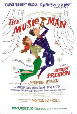 The Music Man (Broadway) 14 x 22 Poster - Style A