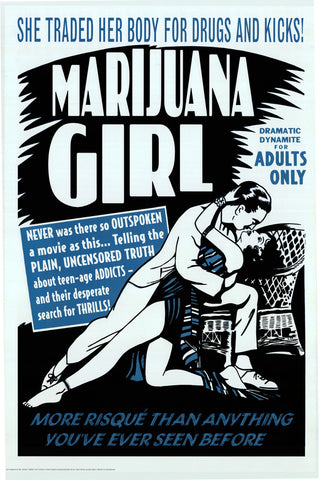 Marijuana Girl 24 x 36 Movie Poster - Style A