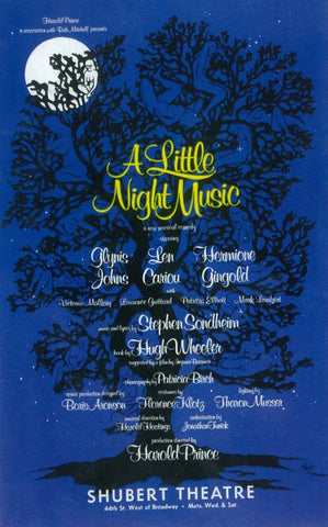 Little Night Music, A (Broadway) 11 x 17 Movie Poster - Style A