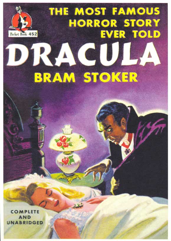 Dracula 11 x 17 Retro Book Cover Poster