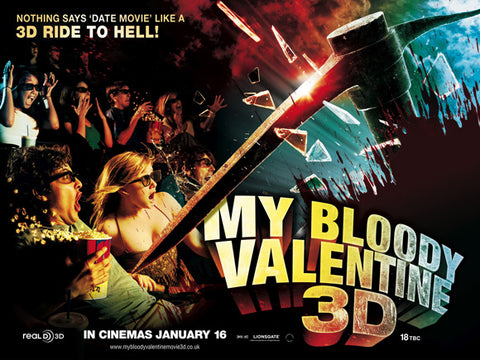 My Bloody Valentine 3-D 30 x 40 Movie Poster UK - Style A