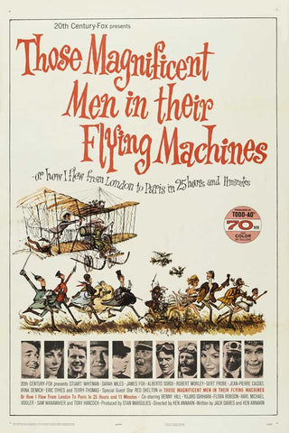Those Magnificent Men in Their Flying Machines 27 x 40 Movie Poster - Style A
