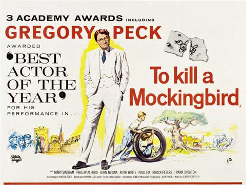 To Kill a Mockingbird 30 x 40 Movie Poster UK - Style A