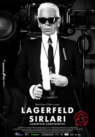 Lagerfeld Confidential 27 x 40 Movie Poster - Turkish Style A