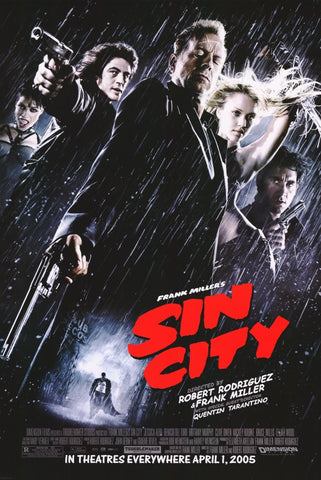 Sin City 27 x 40 Movie Poster - Style F