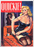 Quickie! 11 x 17 Retro Book Cover Poster