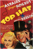 Top Hat 27 x 40 Movie Poster - Style B