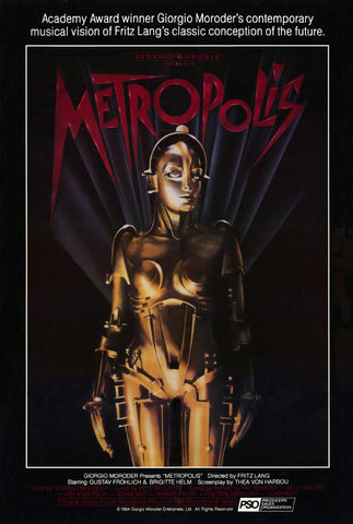 Metropolis 27 x 40 Movie Poster - Style F