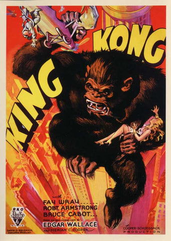 King Kong 27 x 40 Movie Poster - Style C