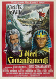 The Ten Commandments 27 x 40 Movie Poster - Italian Style A