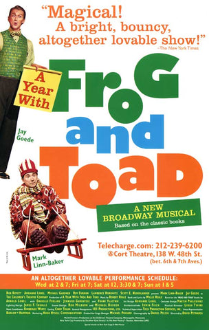 A Year With Frog and Toad (Broadway) 11 x 17 Poster - Style A