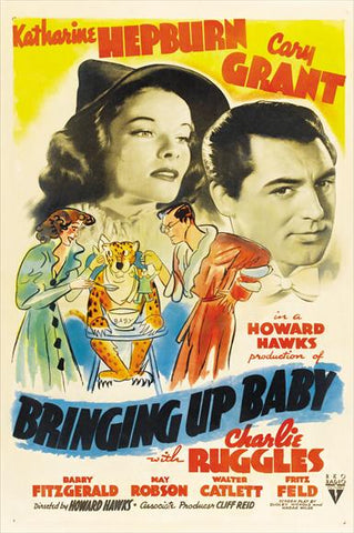 Bringing Up Baby 27 x 40 Movie Poster - Style C