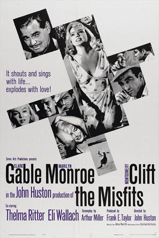 The Misfits 27 x 40 Movie Poster - Style C