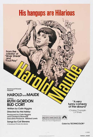 Harold and Maude 27 x 40 Movie Poster - Style B
