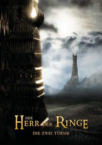 Lord of the Rings: The Two Towers 11 x 17 Movie Poster - German Style A
