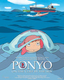 Ponyo on the Cliff 27 x 40 Movie Poster - Belgian Style A