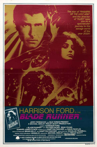 Blade Runner 27 x 40 Movie Poster - Style D