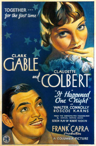 It Happened One Night 27 x 40 Movie Poster - Style C