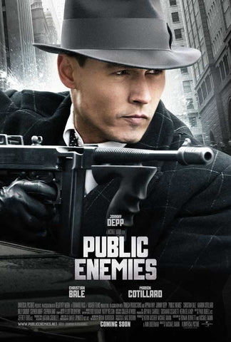 Public Enemies 27 x 40 Movie Poster - Style B