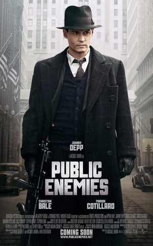 Public Enemies 27 x 40 Movie Poster - Style E