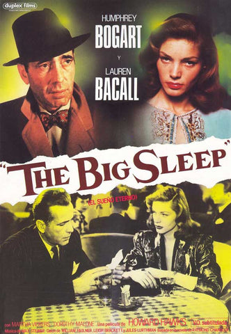 The Big Sleep 27 x 40 Movie Poster - Spanish Style A