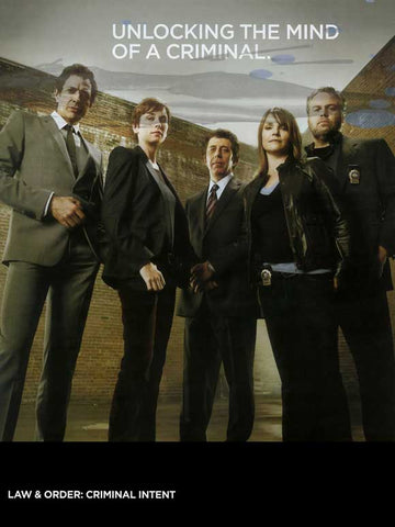Law & Order: Criminal Intent 11 x 14 TV Poster - Style A