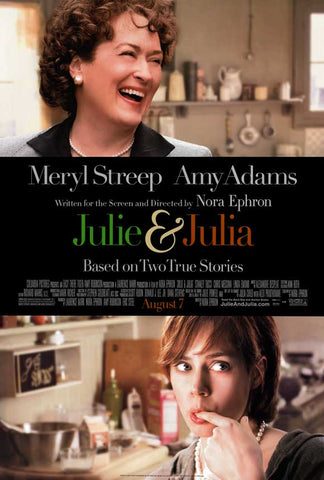 Julie and Julia 27 x 40 Movie Poster - Style B