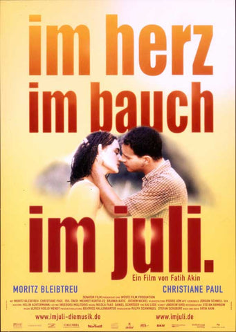 Im Juli. 27 x 40 Movie Poster - German Style B