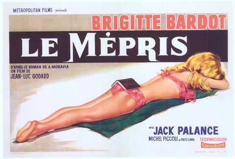 Contempt 27 x 40 Movie Poster - Spanish Style A