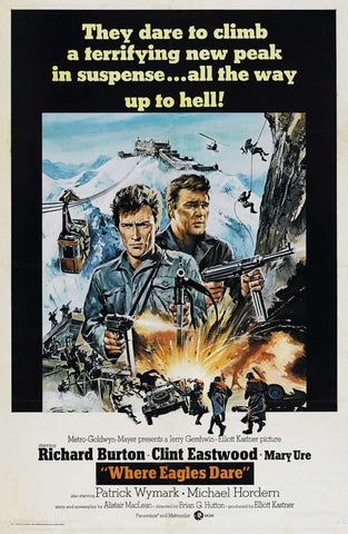 Where Eagles Dare 27 x 40 Movie Poster - Style D