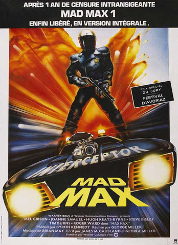 Mad Max 27 x 40 Movie Poster - French Style A