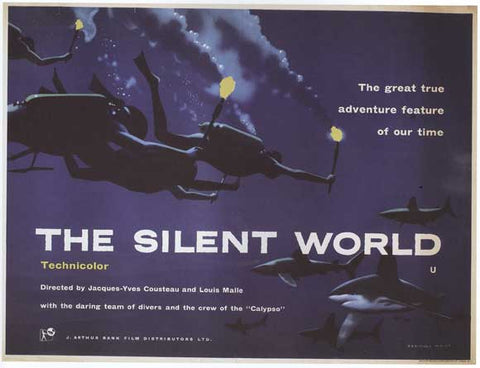 The Silent World 27 x 40 Movie Poster - Style A