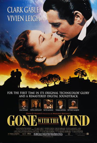 Gone With The Wind 27 x 40 Movie Poster - Style S