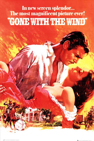Gone With The Wind 24 x 36 Movie Poster - Style A