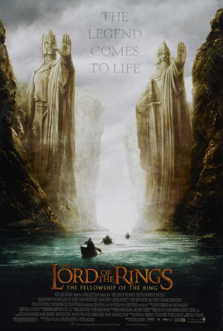 Lord of the Rings 1: The Fellowship of the Ring 27 x 40 Movie Poster - Style C