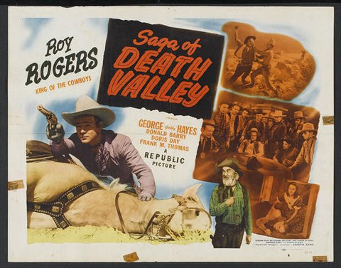 Saga of Death Valley 11 x 17 Movie Poster - Style B