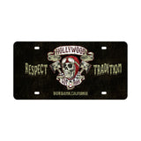 Skull Pistons Metal Sign Wall Decor 15 x 6