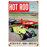 Hot Rods in the Sky Metal Sign Wall Decor 16 x 24