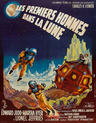 First Men in the Moon 11 x 14 Poster French Style A