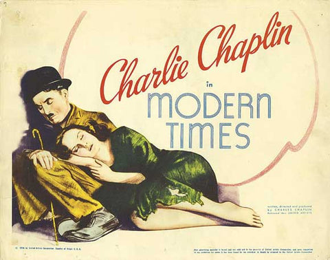 Modern Times 11 x 17 Movie Poster - Style K